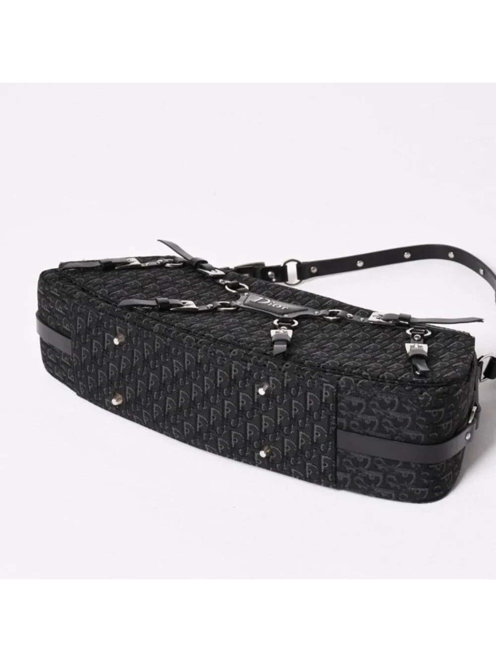 Dior Bondage Bag Trotter Pattern Galliano